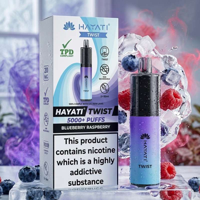 HAYATI TWIST 5K – BLUEBERRY RASPBERRY