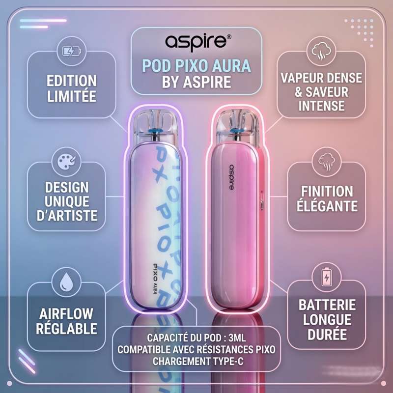 Pod Pixo Aura - Aspire