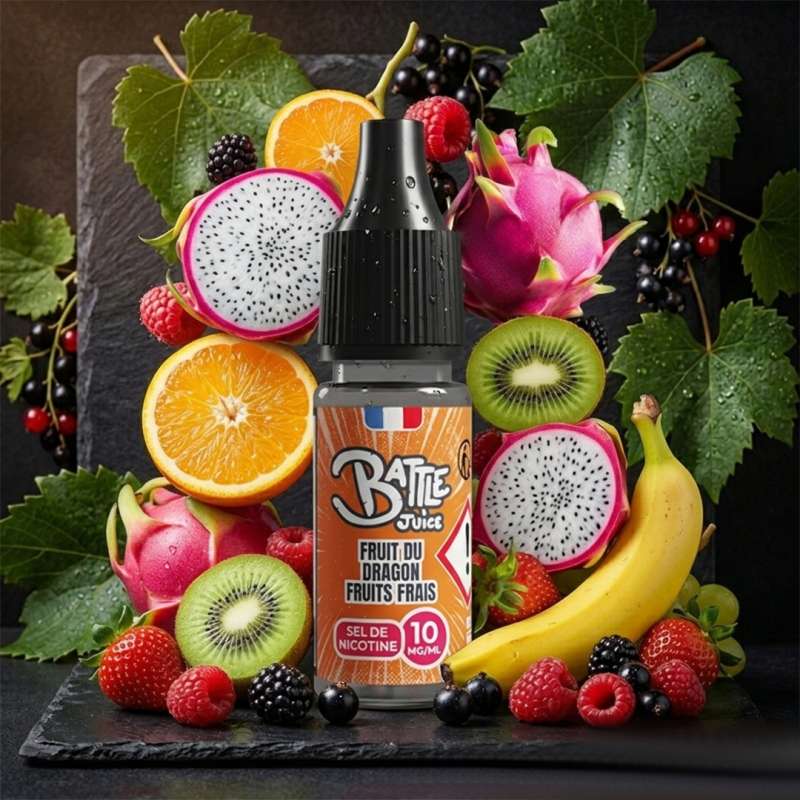 BATTLE JUICE : Fruit du Dragon Fruits Frais 10ML